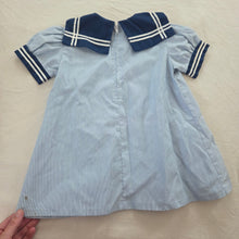 Load image into Gallery viewer, 90s Vintage Sailor Dress 2t
