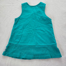 Load image into Gallery viewer, 90s Vintage Gymboree Teal Cotton Dress 2t/3t
