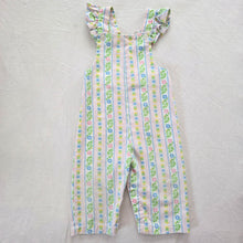 Load image into Gallery viewer, 70s Vintage Healthtex Floral Overalls 12-18 months
