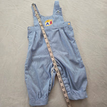 Load image into Gallery viewer, 80s Vintage Toy Block Overalls 6-9 months
