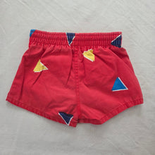 Load image into Gallery viewer, 80s Vintage Triangle Swim Shorts 18-24 months
