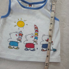 Load image into Gallery viewer, 80s Vintage Ice Cream Bears Tank Top 3-6 months
