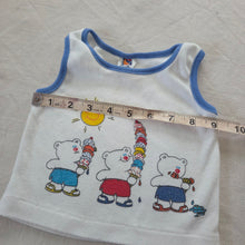 Load image into Gallery viewer, 80s Vintage Ice Cream Bears Tank Top 3-6 months
