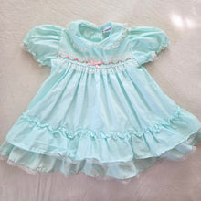 Load image into Gallery viewer, 80s Vintage Mint Dress 18-24 months *flaw
