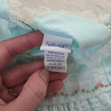 Load image into Gallery viewer, 80s Vintage Mint Dress 18-24 months *flaw
