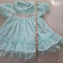 Load image into Gallery viewer, 80s Vintage Mint Dress 18-24 months *flaw
