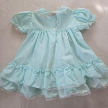 Load image into Gallery viewer, 80s Vintage Mint Dress 18-24 months *flaw
