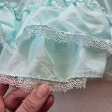Load image into Gallery viewer, 80s Vintage Mint Dress 18-24 months *flaw
