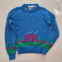 Load image into Gallery viewer, 80s Vintage House Knit Sweater 5t
