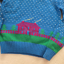Load image into Gallery viewer, 80s Vintage House Knit Sweater 5t

