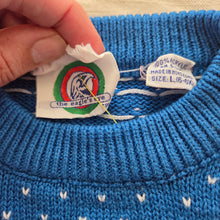 Load image into Gallery viewer, 80s Vintage House Knit Sweater 5t
