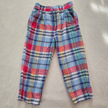 Load image into Gallery viewer, 80s/90s Vintage Colorful Plaid Pants 3t
