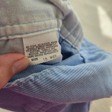 Load image into Gallery viewer, 80s Vintage Oshkosh Blue Cord Overalls 18 months
