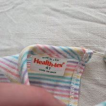 Load image into Gallery viewer, 80s Vintage Healthtex Rainbow Heart Dress 4t
