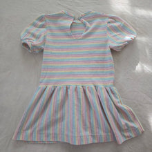 Load image into Gallery viewer, 80s Vintage Healthtex Rainbow Heart Dress 4t
