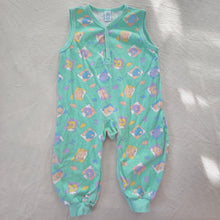 Load image into Gallery viewer, 90s Vintage Animals Cotton Pantsuit 18 months
