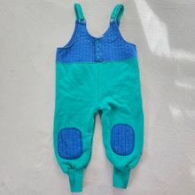 Load image into Gallery viewer, 90s Vintage Gymboree Color Block Overalls 2t
