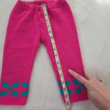 Load image into Gallery viewer, 90s Vintage Knit Girly Pants 18 months
