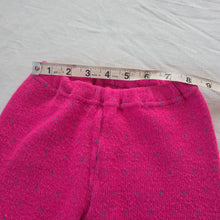 Load image into Gallery viewer, 90s Vintage Knit Girly Pants 18 months
