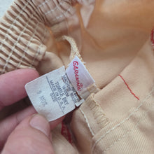 Load image into Gallery viewer, 70s Vintage Tan + Red Pants 6 months
