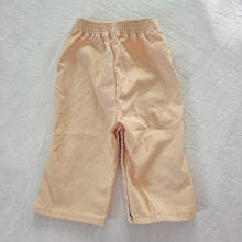 Load image into Gallery viewer, 70s Vintage Tan + Red Pants 6 months
