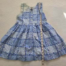 Load image into Gallery viewer, 90s Vintage Patchwork Floral Cotton Dress kids 6
