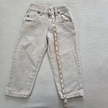 Load image into Gallery viewer, 90s Vintage Lee Sand Jeans 3t
