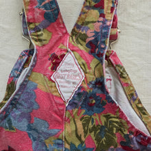 Load image into Gallery viewer, 90s Vintage Gap Floral Denim Overalls 6-9 months

