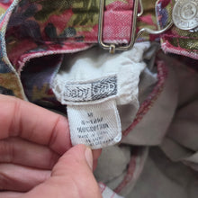 Load image into Gallery viewer, 90s Vintage Gap Floral Denim Overalls 6-9 months
