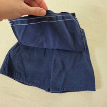 Load image into Gallery viewer, Vintage Navy Blue Skort 2t
