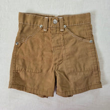 Load image into Gallery viewer, Vintage 70s Brown Shorts 3t
