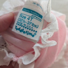 Load image into Gallery viewer, Vintage 2-Piece Pink Dress Set 2t/3t
