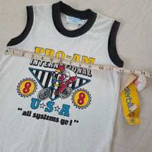 Load image into Gallery viewer, Vintage Deadstock Pro-Am Biking Tank Top 5t
