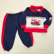 Load image into Gallery viewer, Vintage Tonka Fire Truck Matching Set 2t/3t
