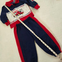 Load image into Gallery viewer, Vintage Tonka Fire Truck Matching Set 2t/3t
