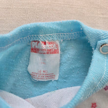 Load image into Gallery viewer, Vintage Cloud Animals Footed PJs 12 months
