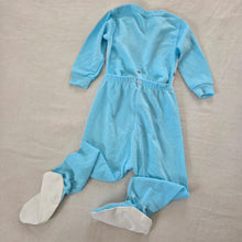 Load image into Gallery viewer, Vintage Cloud Animals Footed PJs 12 months
