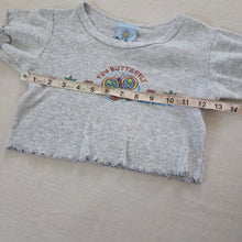 Load image into Gallery viewer, Vintage Butterfly Short Shirt 2t/3t
