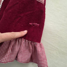 Load image into Gallery viewer, Vintage 70s Gingham Sleeveless Dress 4t *flaw
