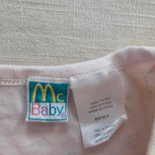 Load image into Gallery viewer, Vintage McBaby Fruity Floral Romper 3 months
