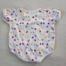 Load image into Gallery viewer, Vintage McBaby Fruity Floral Romper 3 months
