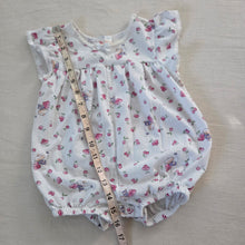 Load image into Gallery viewer, Vintage Cherry Mouse Romper 9 months
