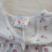 Load image into Gallery viewer, Vintage Cherry Mouse Romper 9 months

