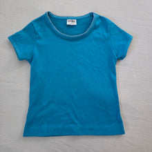 Load image into Gallery viewer, Vintage Healthtex Girly Turquoise Shirt 4t/5t
