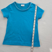 Load image into Gallery viewer, Vintage Healthtex Girly Turquoise Shirt 4t/5t
