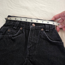Load image into Gallery viewer, Vintage Levi's 550 Fit Black Jeans Orange Tab 5t SLIM
