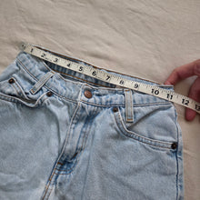 Load image into Gallery viewer, Vintage Levi's 550 Fit Jean Shorts Orange Tab kids 10
