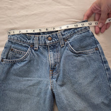 Load image into Gallery viewer, Vintage Levi's 560 Fit Jean Shorts Orange Tab kids 10
