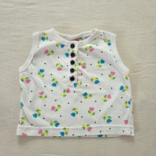 Load image into Gallery viewer, Vintage 90s Tulip Floral Tank Top 12-18 months
