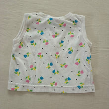 Load image into Gallery viewer, Vintage 90s Tulip Floral Tank Top 12-18 months
